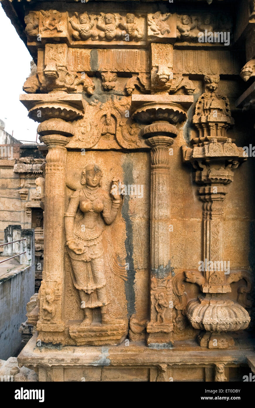 Statue at Venugopala temple in sri ranganatha temple ; Srirangam ; Tiruchchirappalli ; Tamil Nadu ; India Stock Photo
