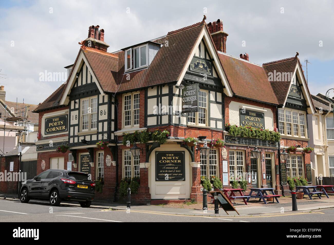 The Poets Corner Public House in Hove, Britain Stock Photo Alamy