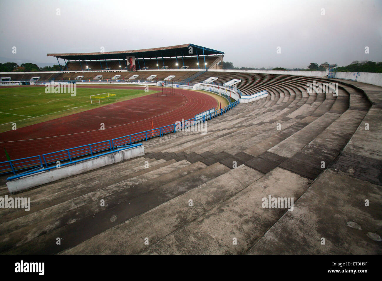 JRD Tata sports stadium, Jubilee Park, Tata Steel, Jamshedpur, Tata Nagar, Jharkhand, India, Indian stadiums Stock Photo