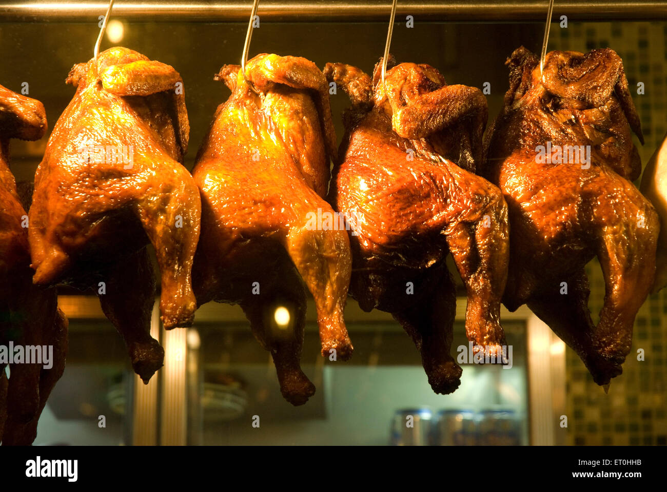 Tandoori Chicken non veg food for sale at Malaysia Asia Stock Photo