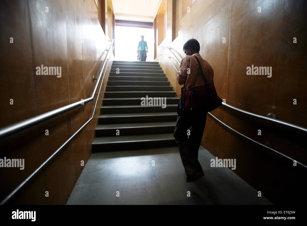 Subway between Metro theater to Chhatrapati Shivaji terminus, Bombay, Mumbai, Maharashtra, India, Asia Stock Photo