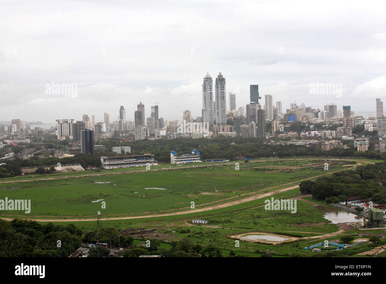 Mahalaxmi race course, Bombay, Mumbai, Maharashtra, India Stock Photo