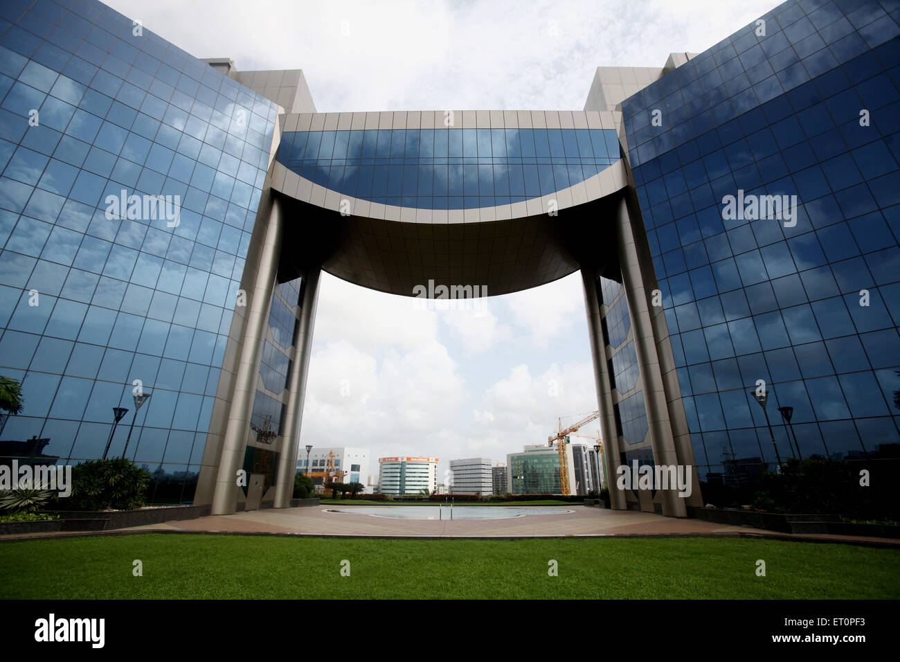 Icici bank building at bandra kurla complex ; Bombay Mumbai