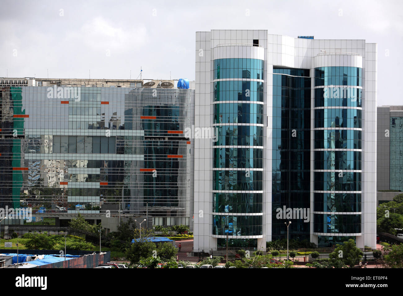 Securities and Exchange Board of India building, Bandra Kurla complex, Bombay, Mumbai, Maharashtra, India Stock Photo