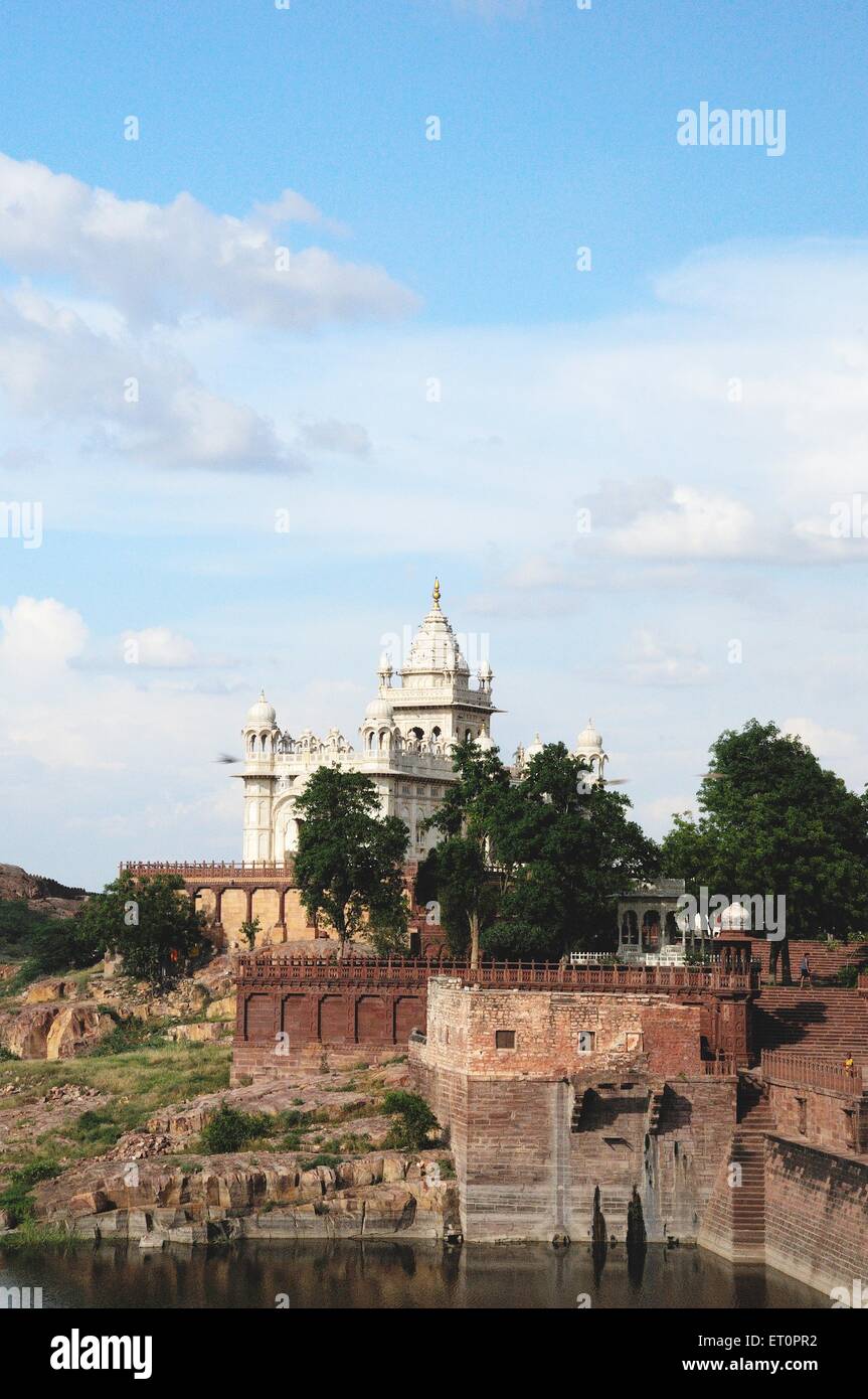 Jaswant thada memorable monument ; Jodhpur ; Rajasthan ; India Stock Photo