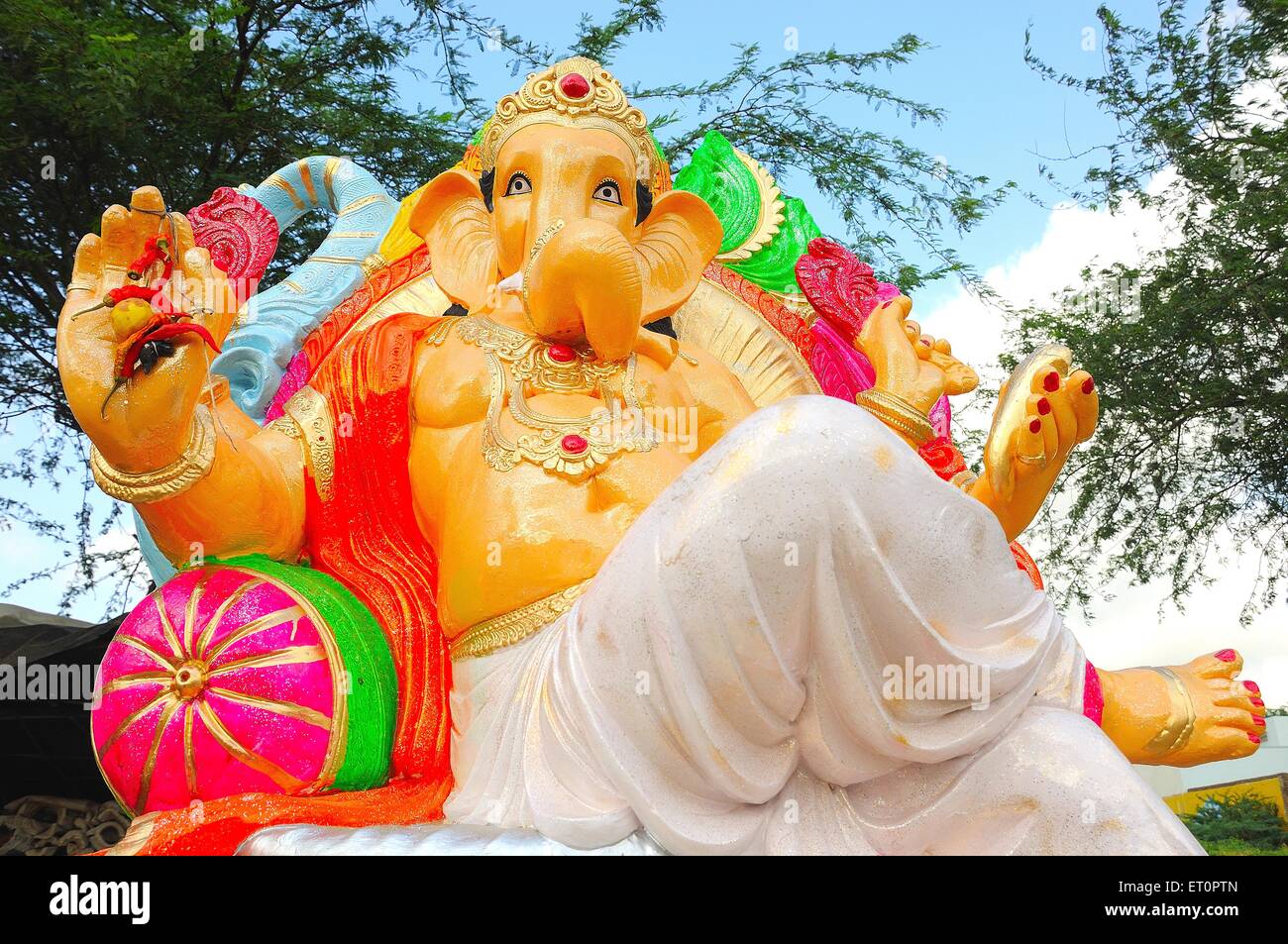 Lord ganesha idol ; Marwar ; Rajasthan ; India Stock Photo