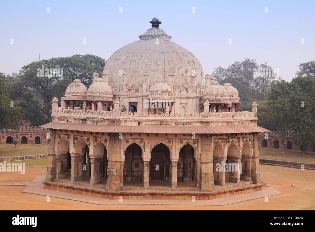 Isha khan tomb inside Humayun tomb ; Delhi ; India Stock Photo - Alamy