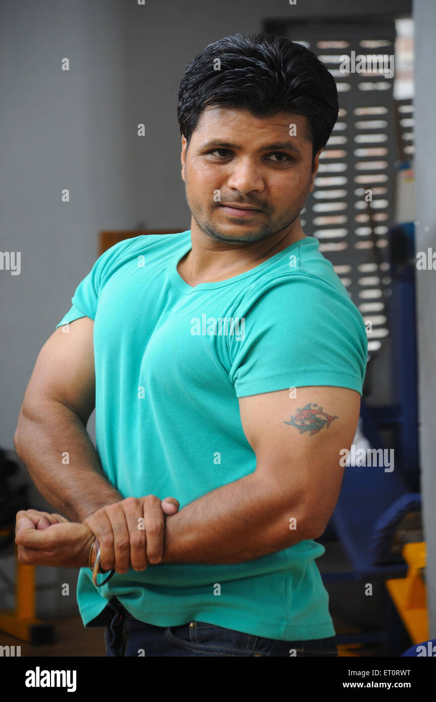 Indian bodybuilders hi-res stock photography and images - Alamy