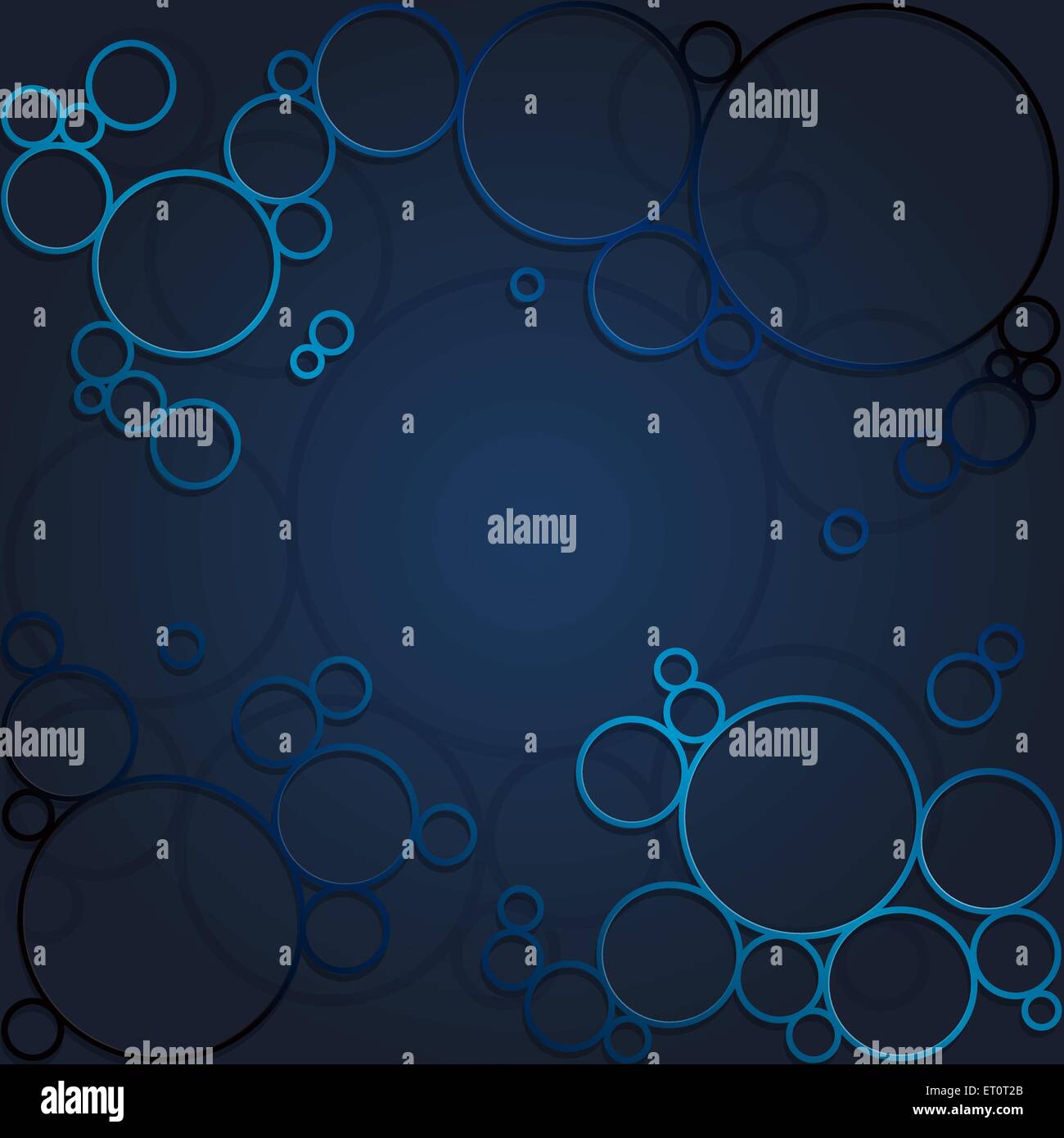 Abstract background with blue shining circles. RGB EPS 10 vector Stock ...