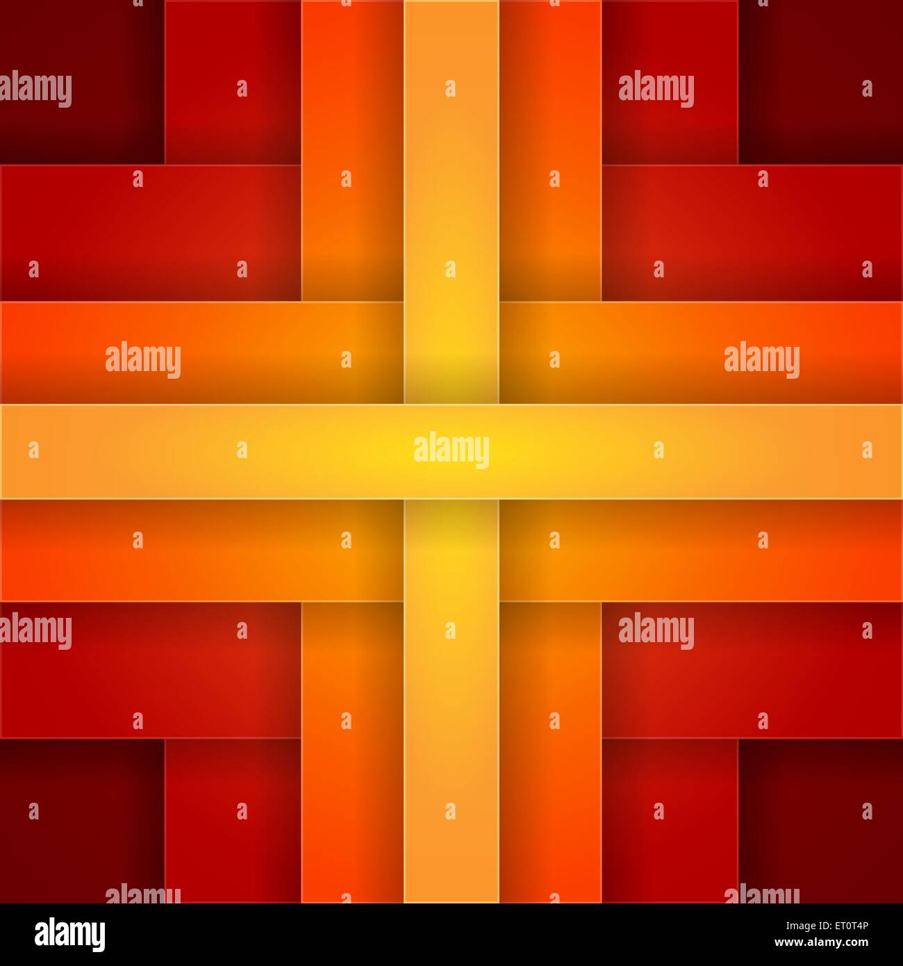 Red, orange and yellow paper layers abstract vector background. RGB EPS ...