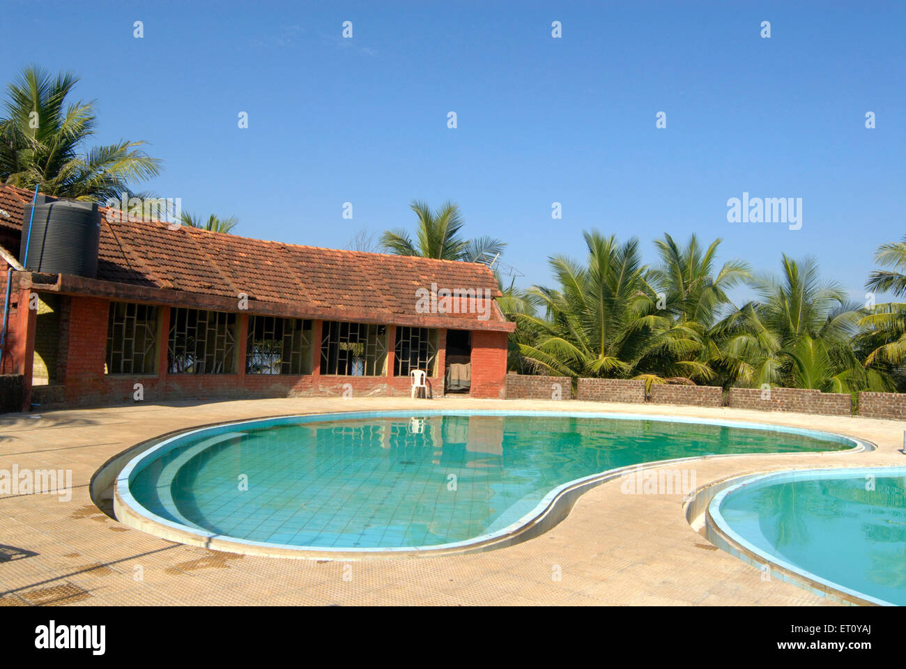 Swimming pool, India Stock Photo