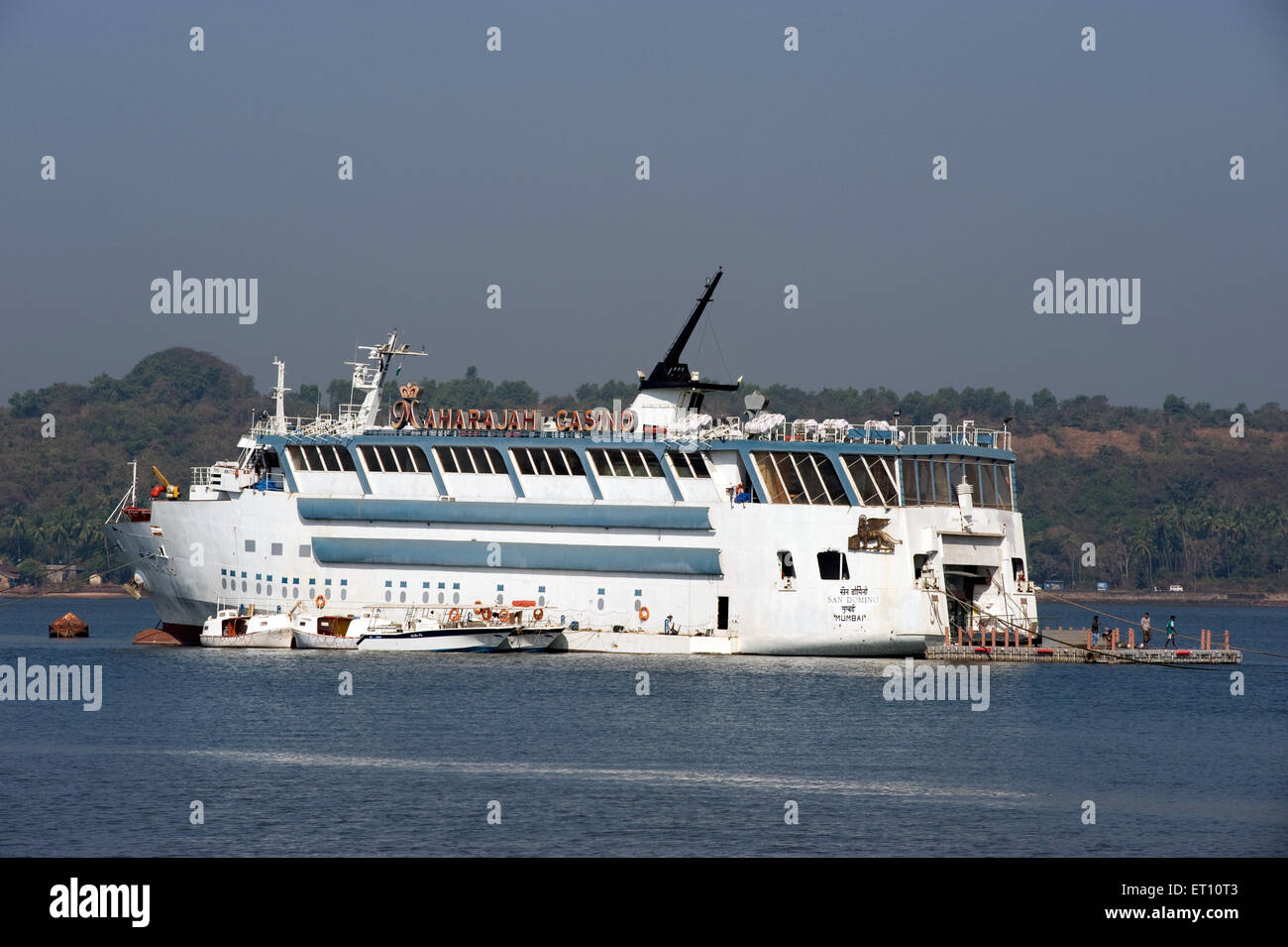 Casino Cruise in Mondovi River Panjim Goa India Asia Stock Photo