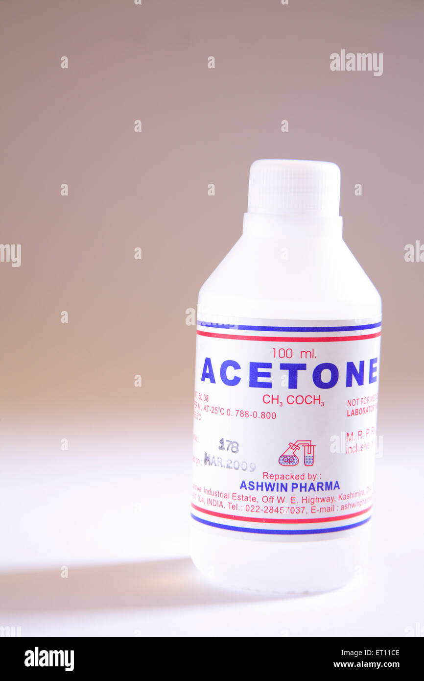 Acetone hi-res stock photography and images - Alamy