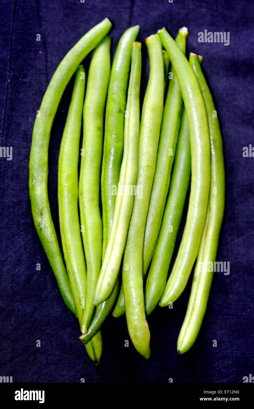 French Beans India Asia Stock Photo Alamy
