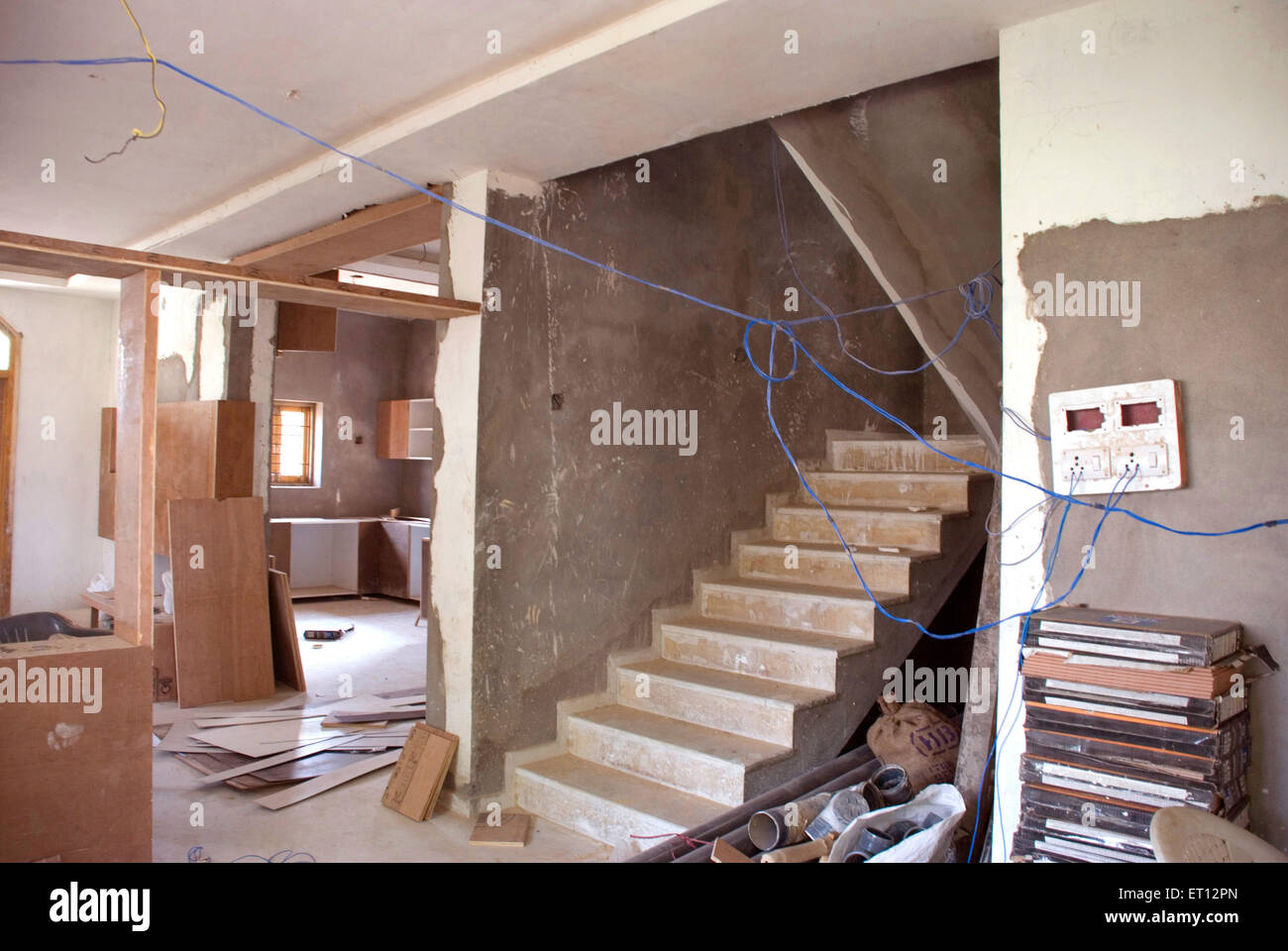India under construction house hi-res stock photography and images ...