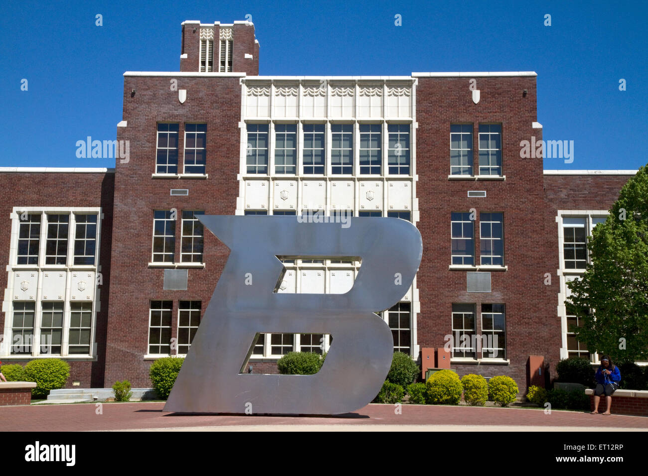 Administration building at Boise State University, Boise, Idaho, USA. Stock Photo