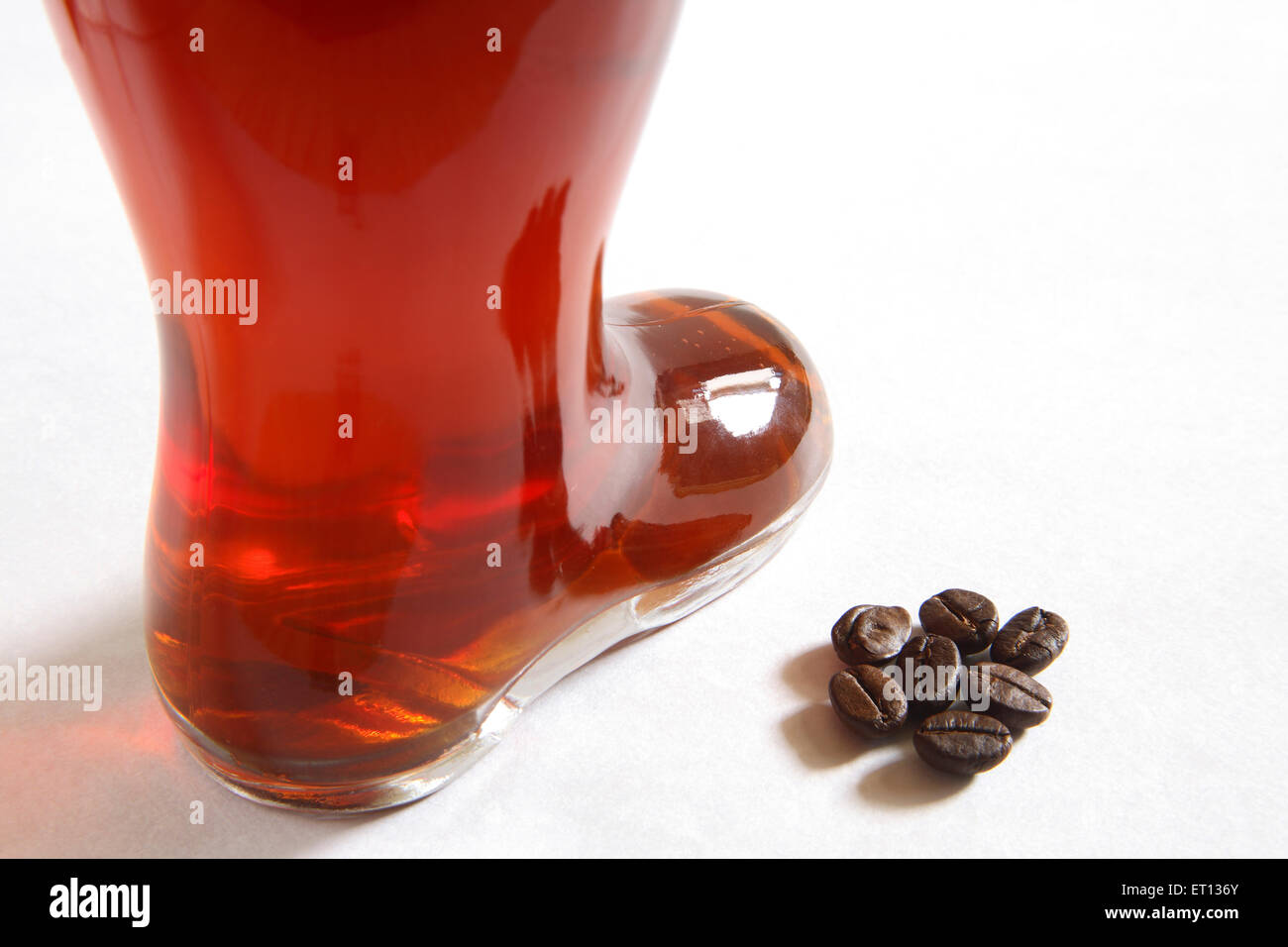 Hot drink ; kahva coffee and seeds ; India Stock Photo