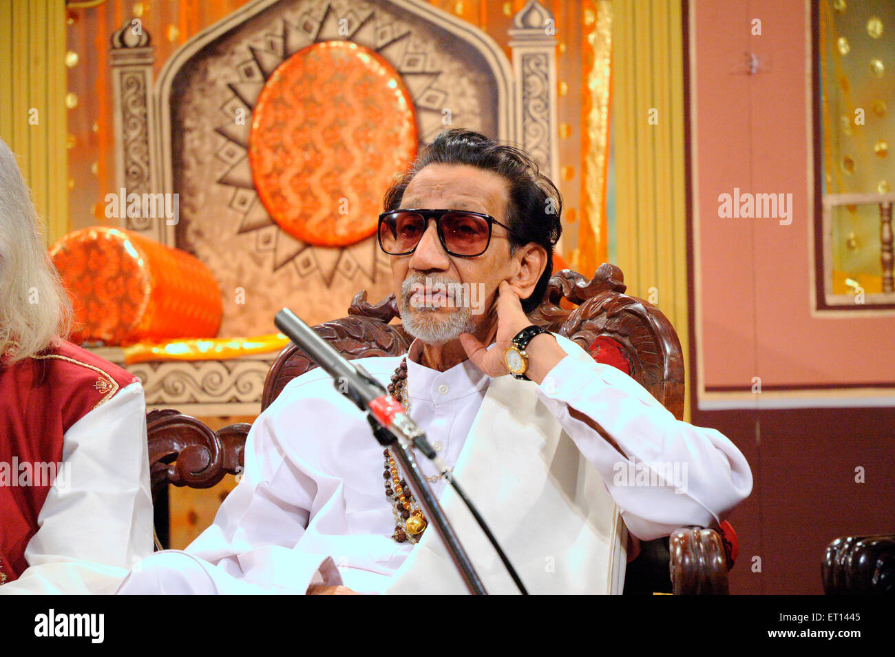 Bal Thackeray, Indian politician, Bal Keshav Thackeray, Founder, Shiv Sena, leader, Maharashtra, India, Asia Stock Photo