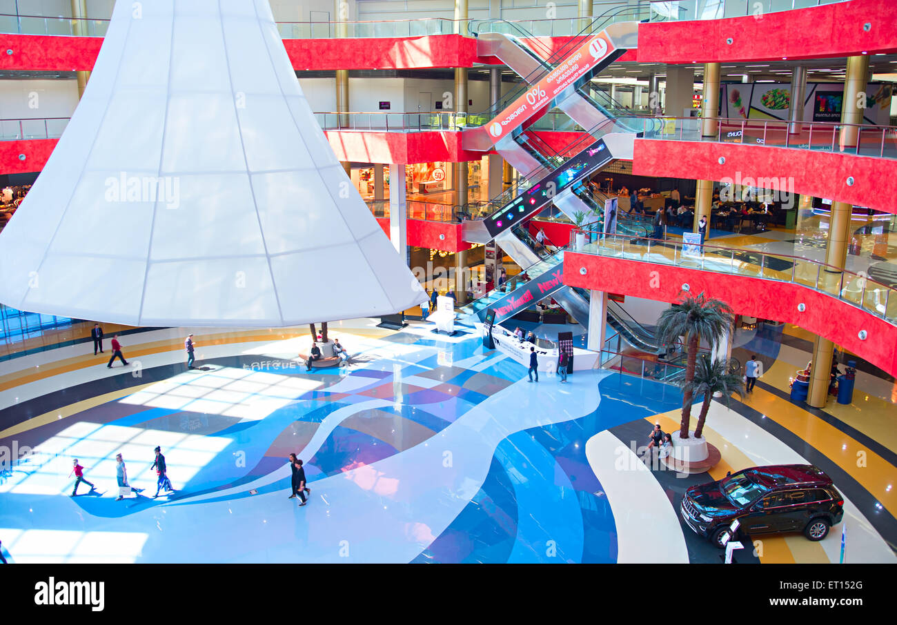 Tbilisi Mall - largest shopping mall in the Southern Caucasus Stock Photo