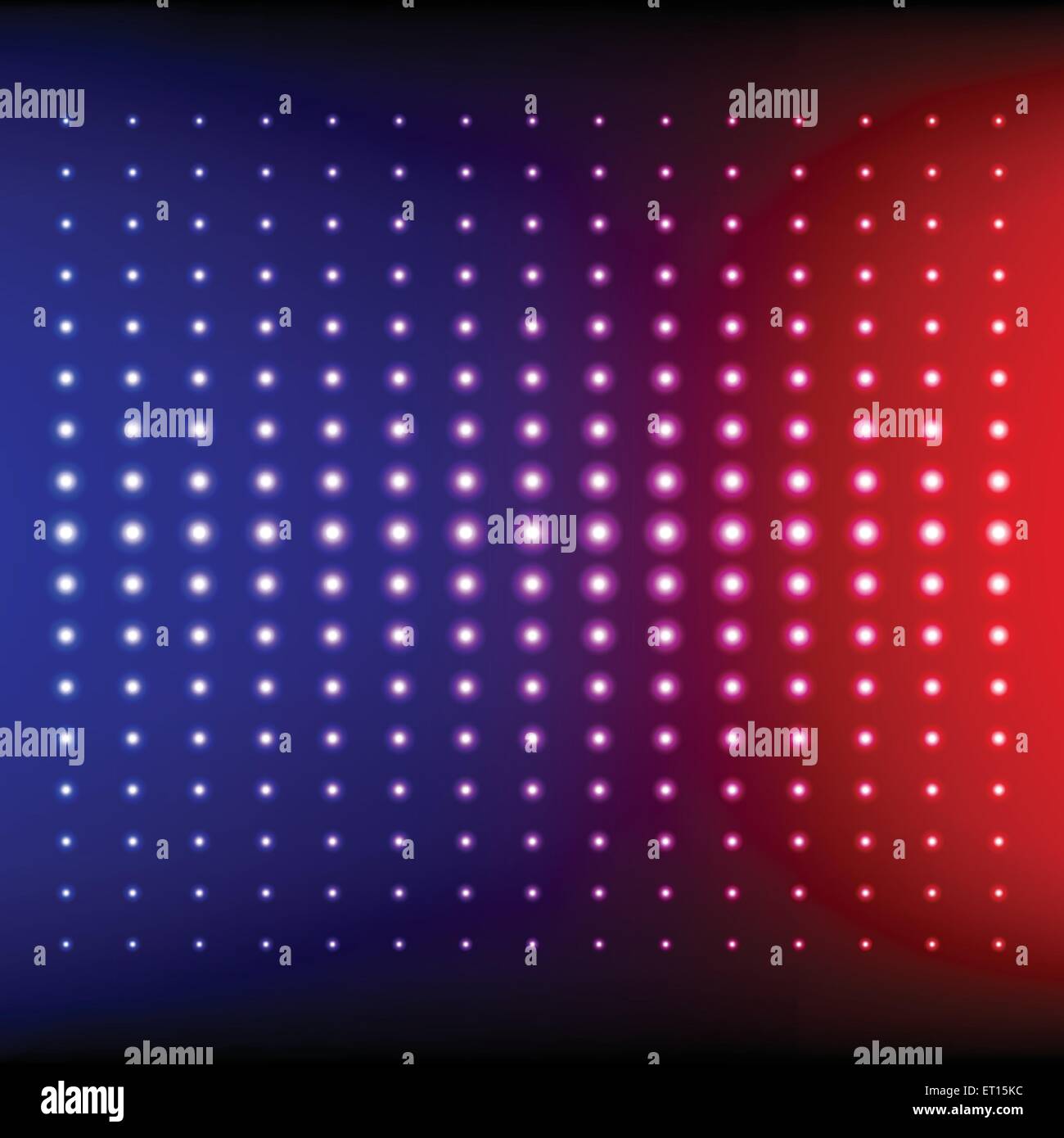 Red, blue and purple shining disco equalizer lights. RGB EPS 10 vector background Stock Vector