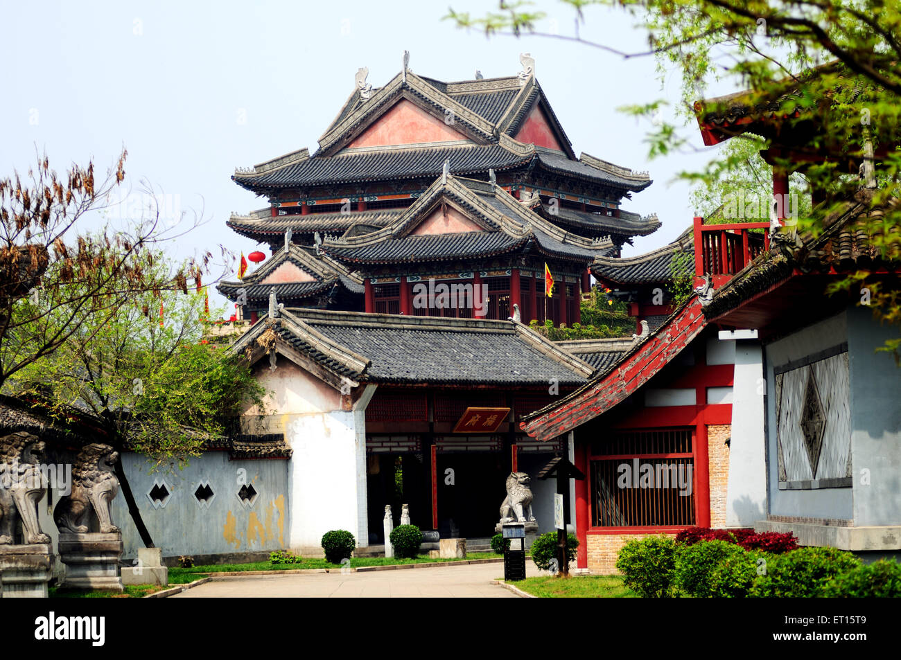 Palace, Dong Yang, Dongyang, Jinhua, Zhejiang, China, Chinese Stock Photo