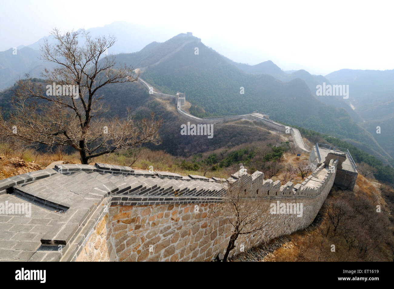 The great wall of china aerial hi-res stock photography and images - Alamy