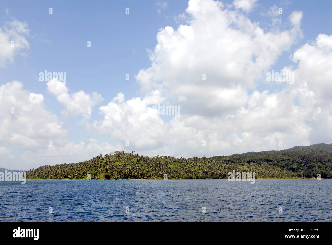 Jolly Buoy Island, Red Skin Islands, South Andaman Islands, Port Blair, Andaman and Nicobar Islands, Union territory of India, UT, India, Asia Stock Photo