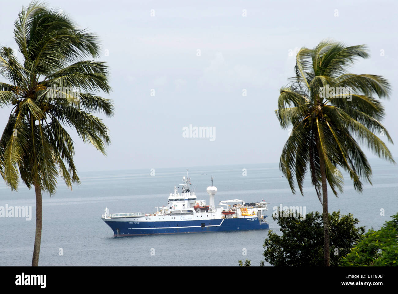 Ferry boat, Port Blair, Andaman and Nicobar Islands, Union territory of India, UT, India, Asia Stock Photo