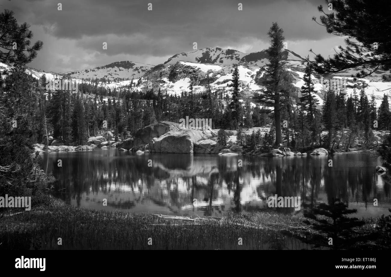 Upper Velma Lake, Desolation Wilderness Stock Photo Alamy