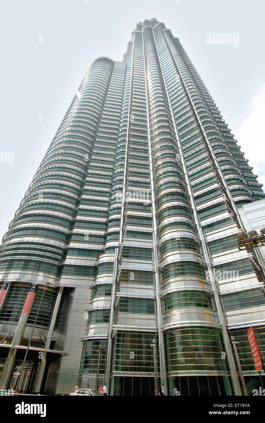 Petronas klcc twin towers ; Kuala Lumpur ; Malaysia Stock Photo