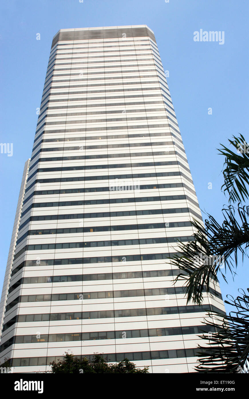 Skyscraper, Raffles Place, Financial District, Commercial Square, commercial zone, Singapore, Republic of Singapore, Southeast Asia Stock Photo