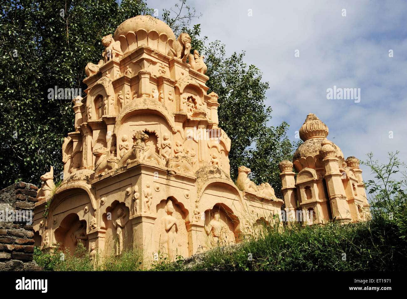 pinnacle of Jatashankar temple Beed Maharashtra India Stock Photo