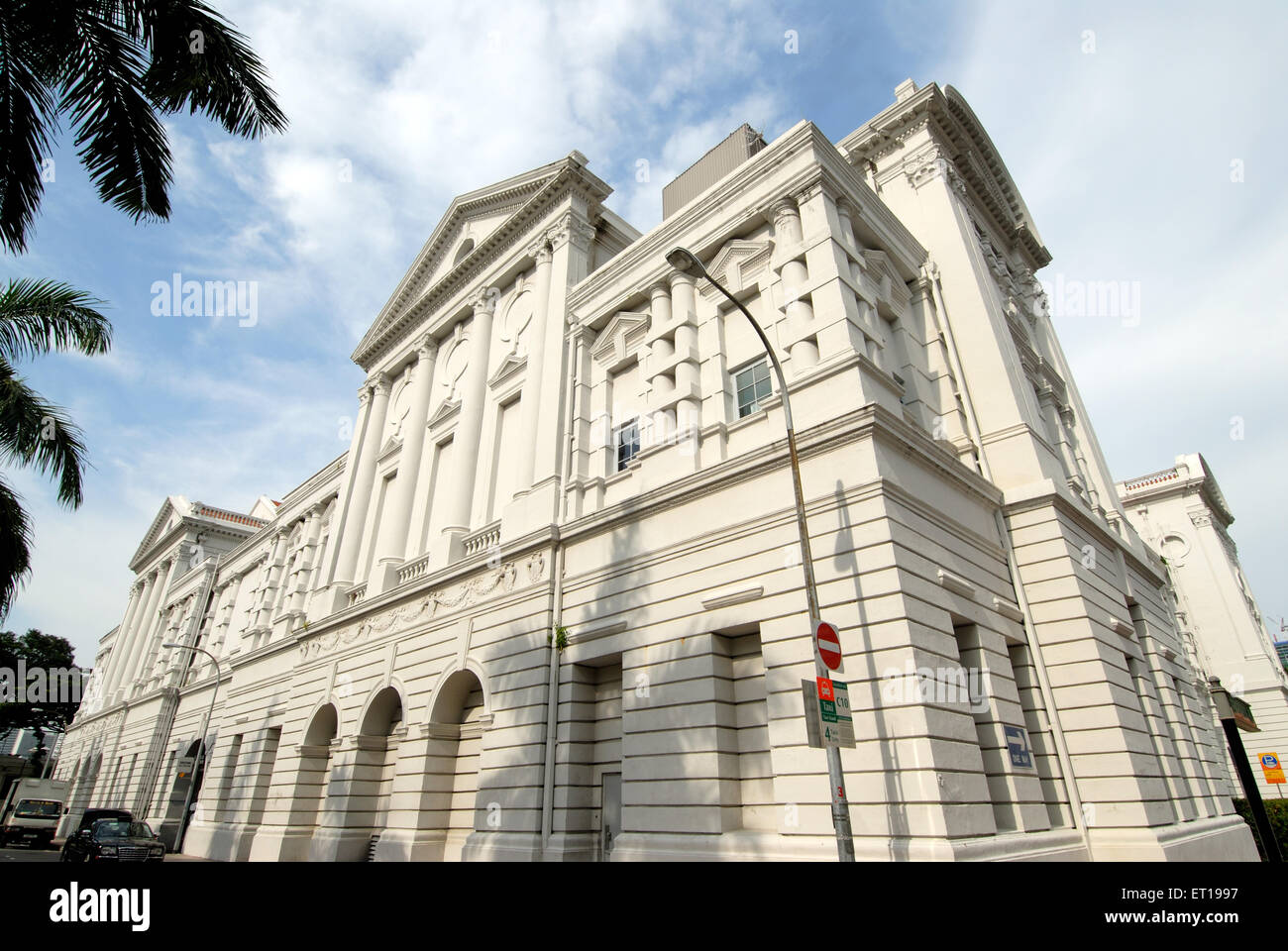 Art House of Old Parliament ; Singapore Stock Photo