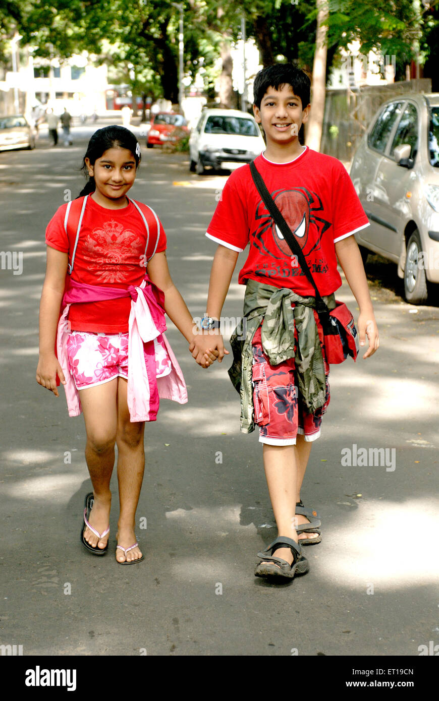 Indian Girls Holding Hands High Resolution Stock Photography And Images Alamy