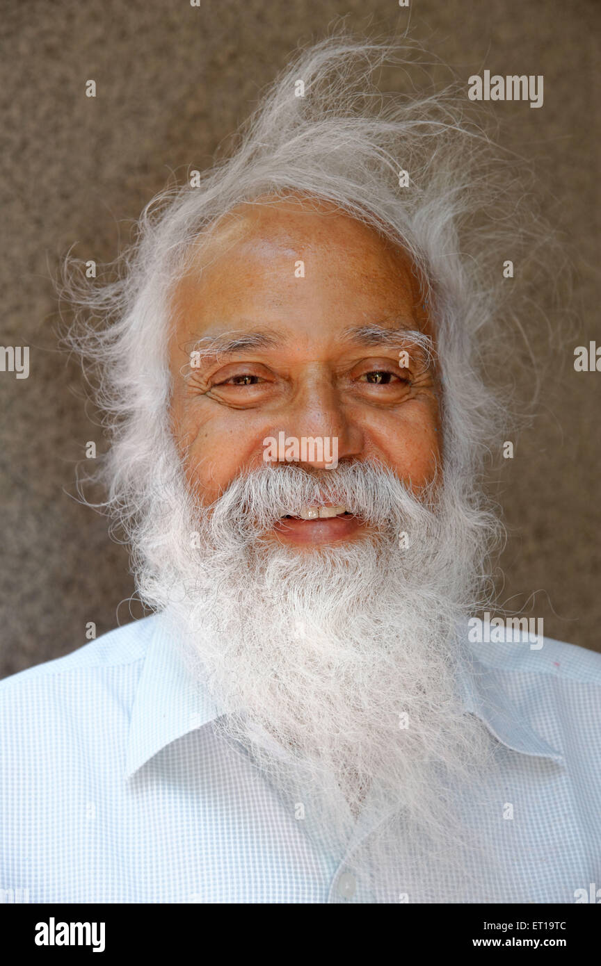 Indian Old Man Laughing MR # 364 Stock Photo