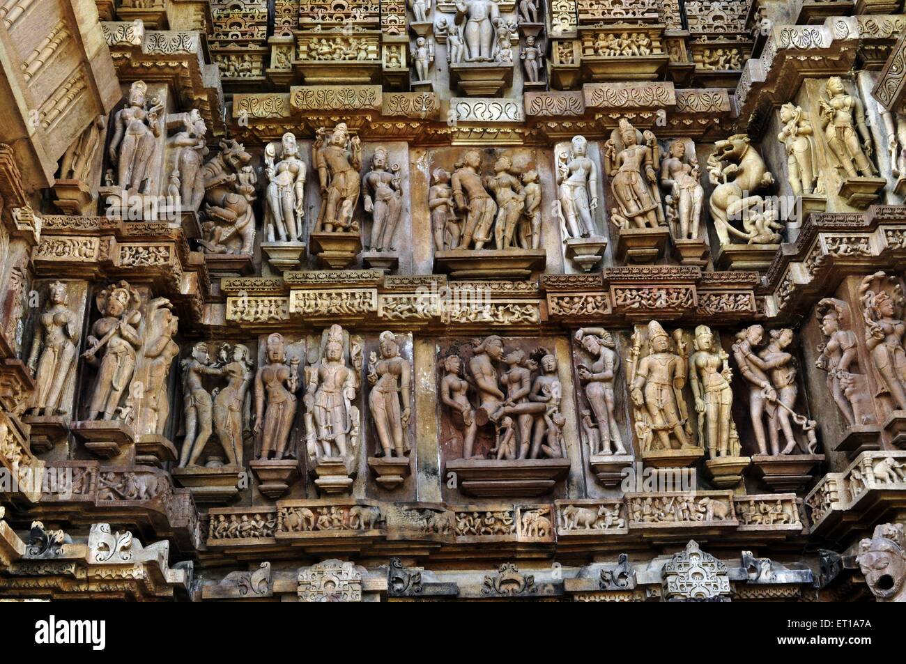 Khajuraho temple sculptures hires stock photography and images Alamy