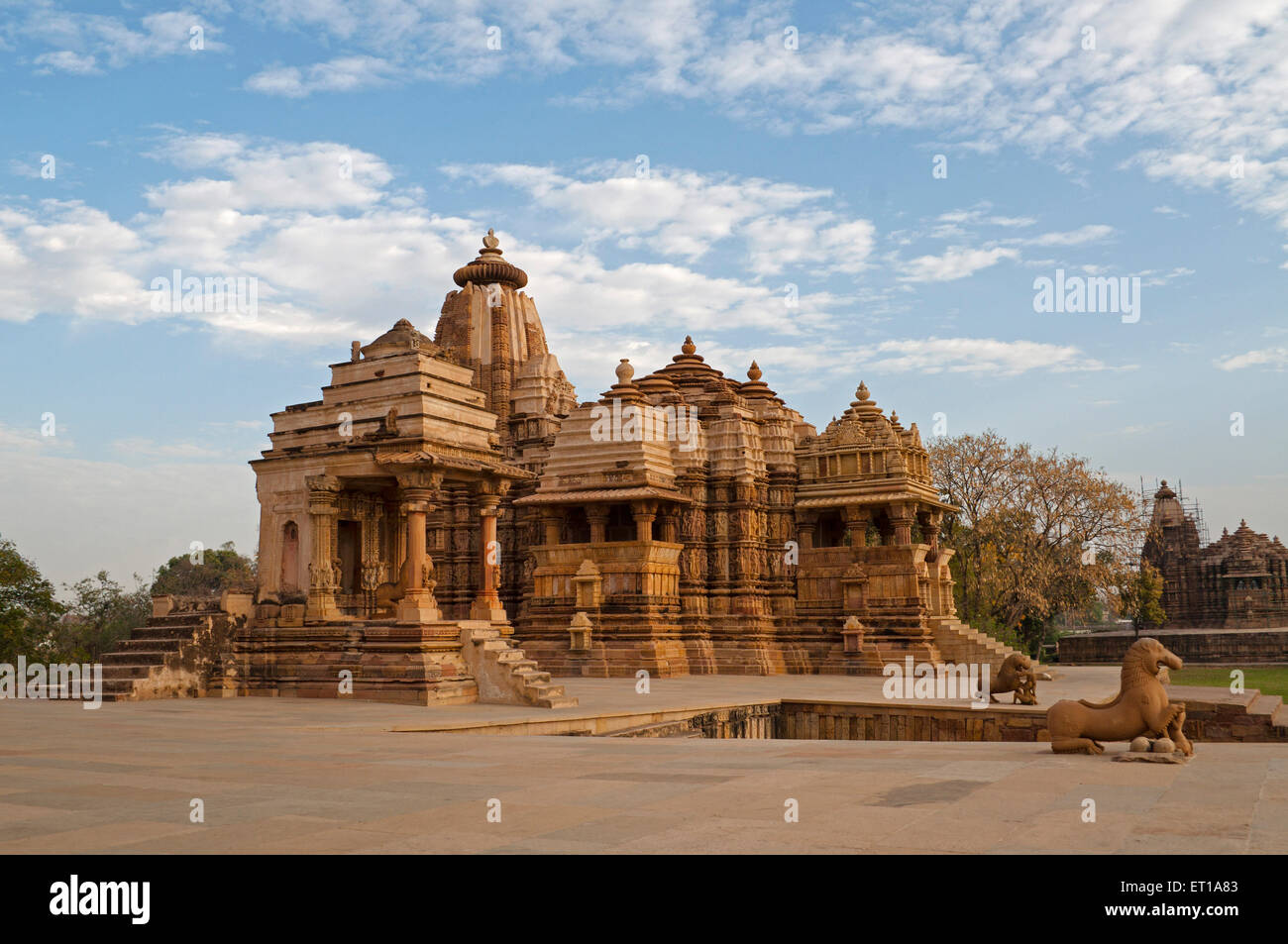 Devi Jagdambi Temple Khajuraho Madhya Pradesh India Asia Stock Photo