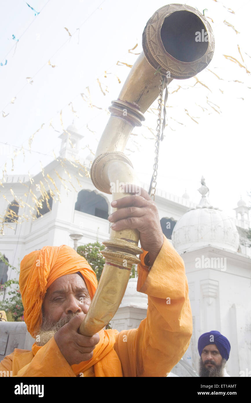 Guru Ramdas Jayanti celebration ; Swarn Mandir Golden temple ; Amritsar ; Punjab ; India Stock