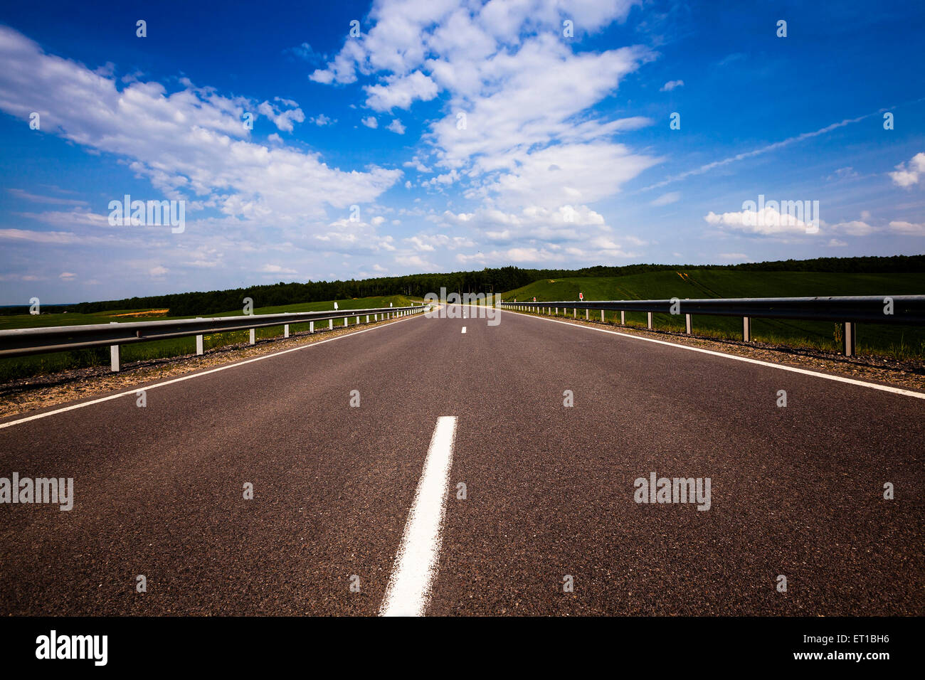 the asphalted road Stock Photo - Alamy