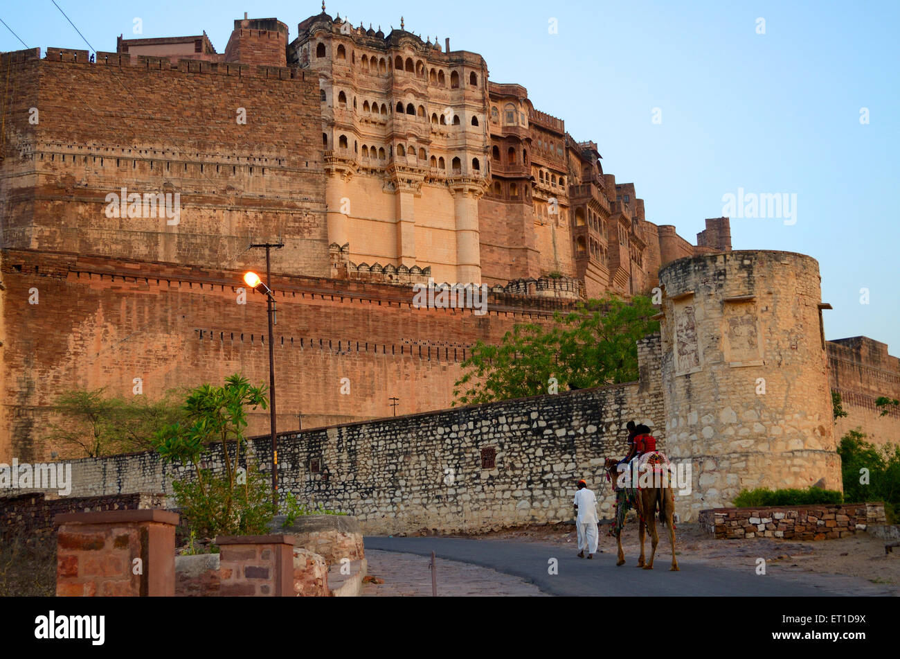 Mehrangarh Fort Jodhpur Kila Jodhpur Rajasthan india Stock Photo Alamy