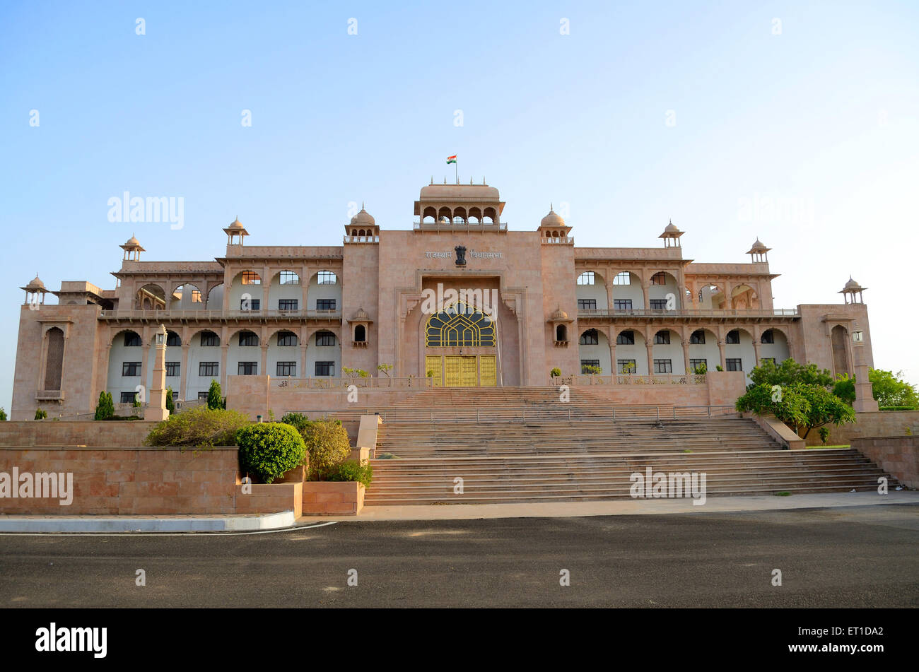 Rajasthan legislative assembly building hi-res stock photography and
