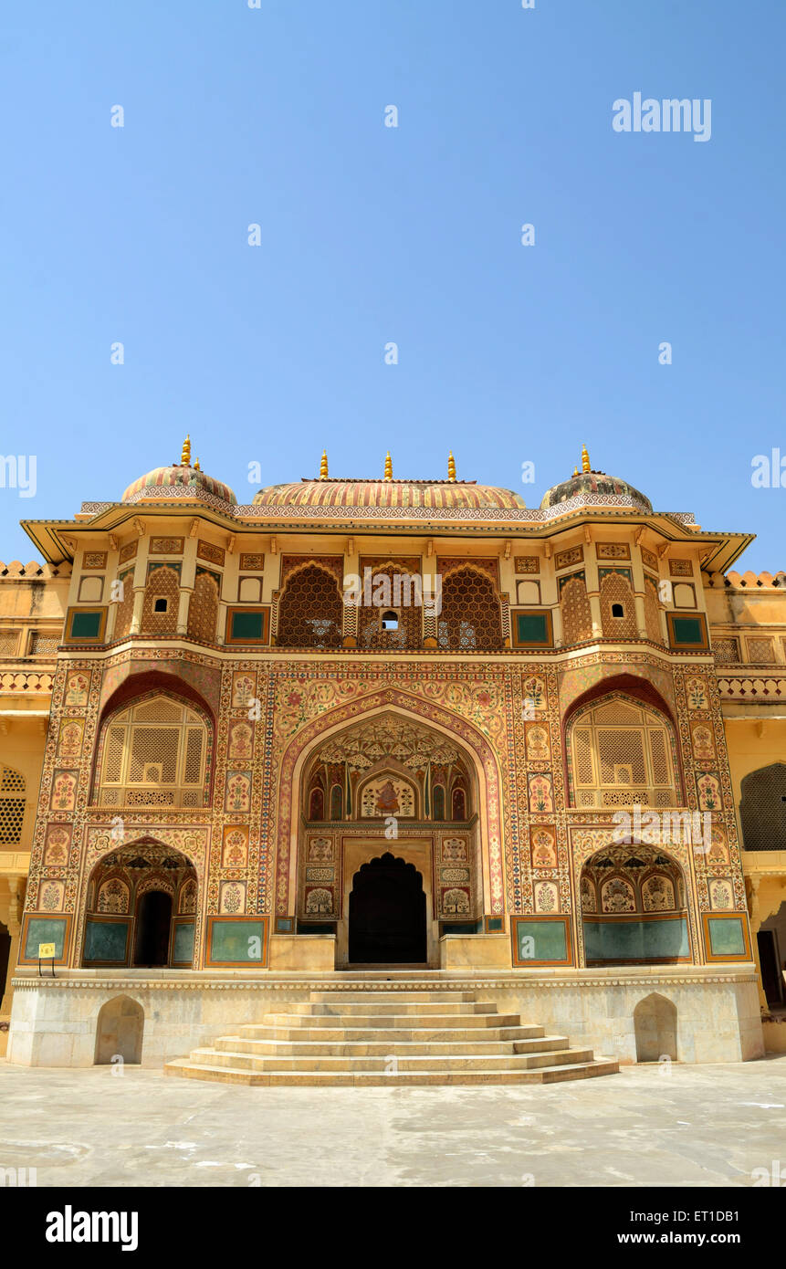 Amer Palace Jaipur Rajasthan India Stock Photo