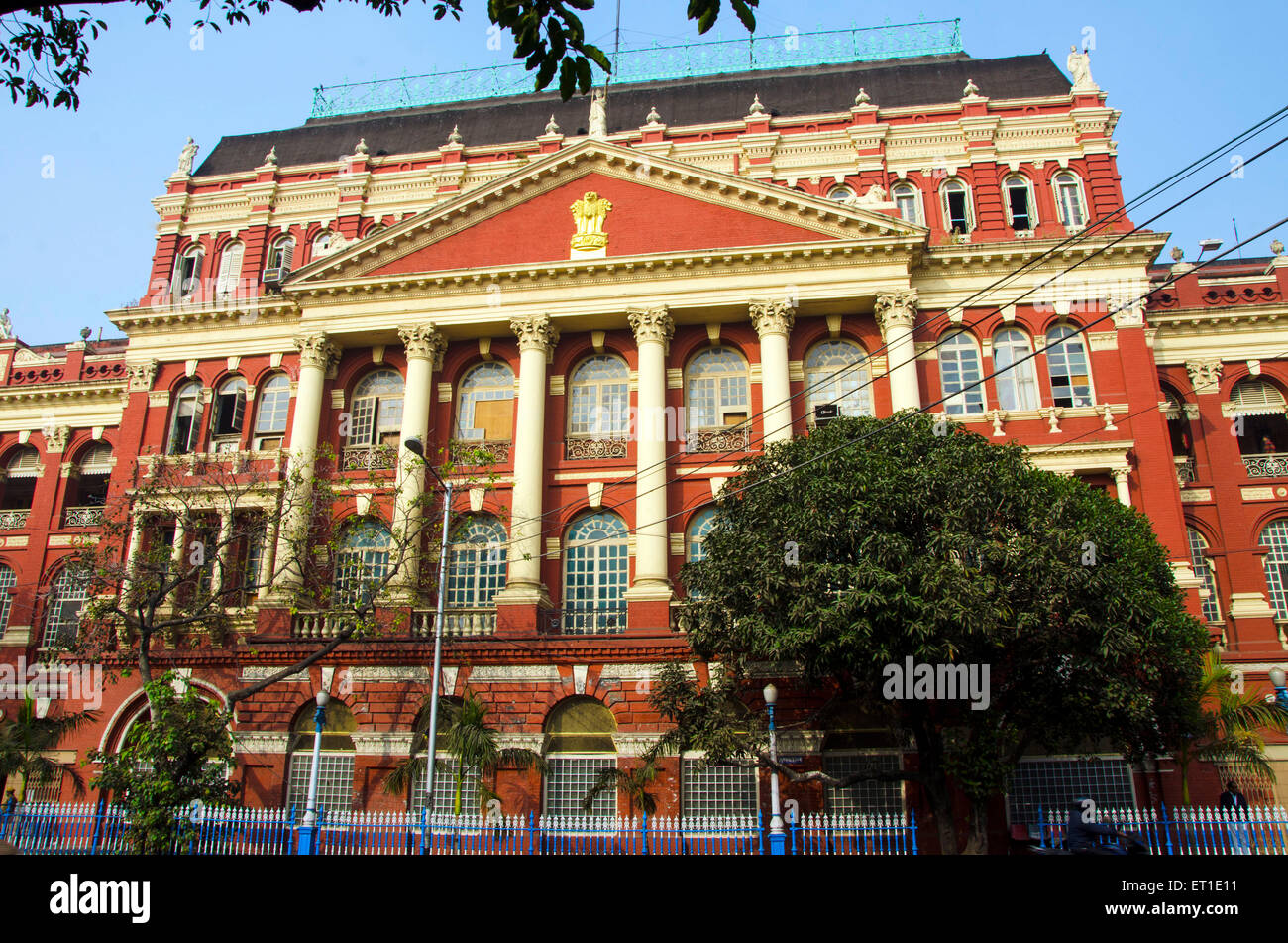 writers building Kolkata West Bengal India Asia Stock Photo