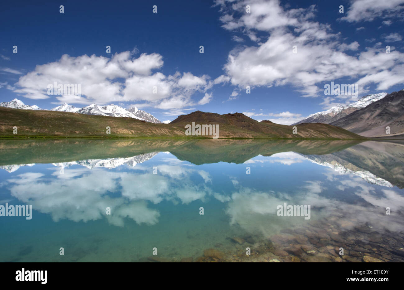 Chandra Taal Himachal Pradesh India Stock Photo