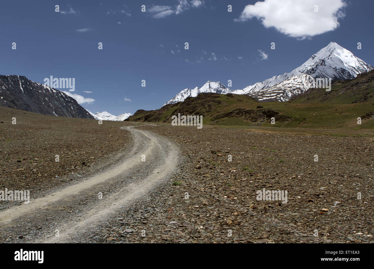 Chandra Taal Himachal Pradesh India Stock Photo