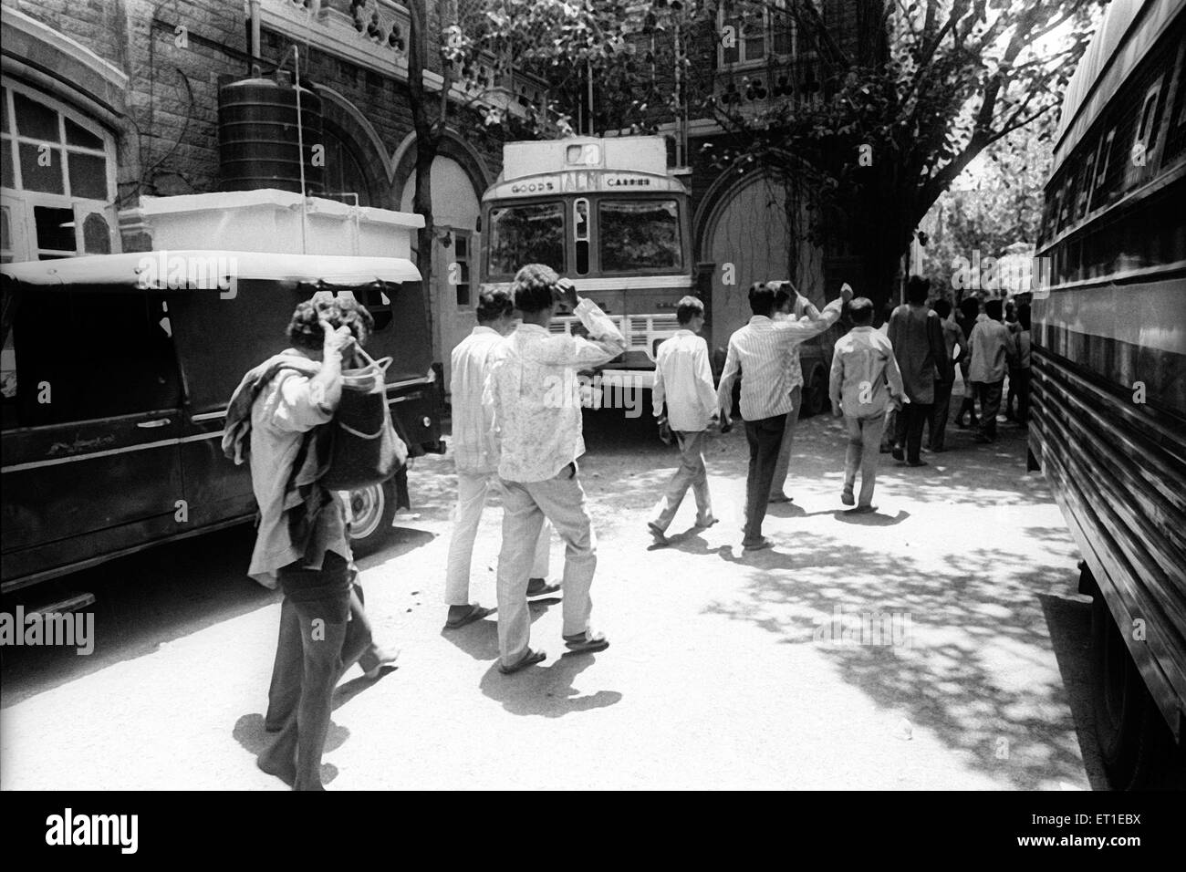 Criminals at high court ; Bombay Mumbai ; Maharashtra ; India Stock Photo