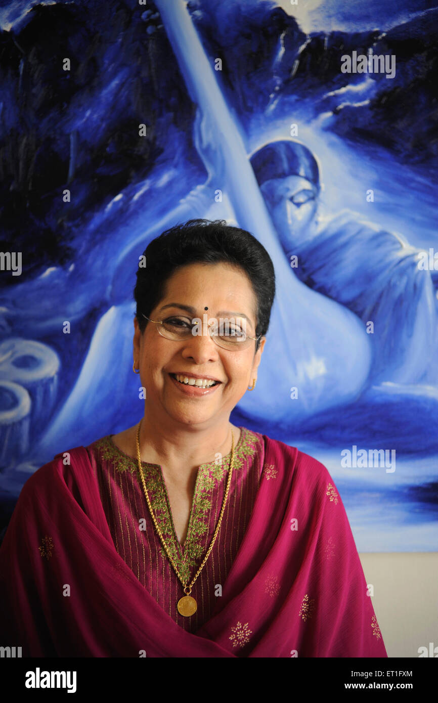 Rohini Salian, Indian lawyer, Chief Public Prosecutor, State of Maharashtra, Sessions Court, Bombay, Mumbai, Maharashtra, India Stock Photo