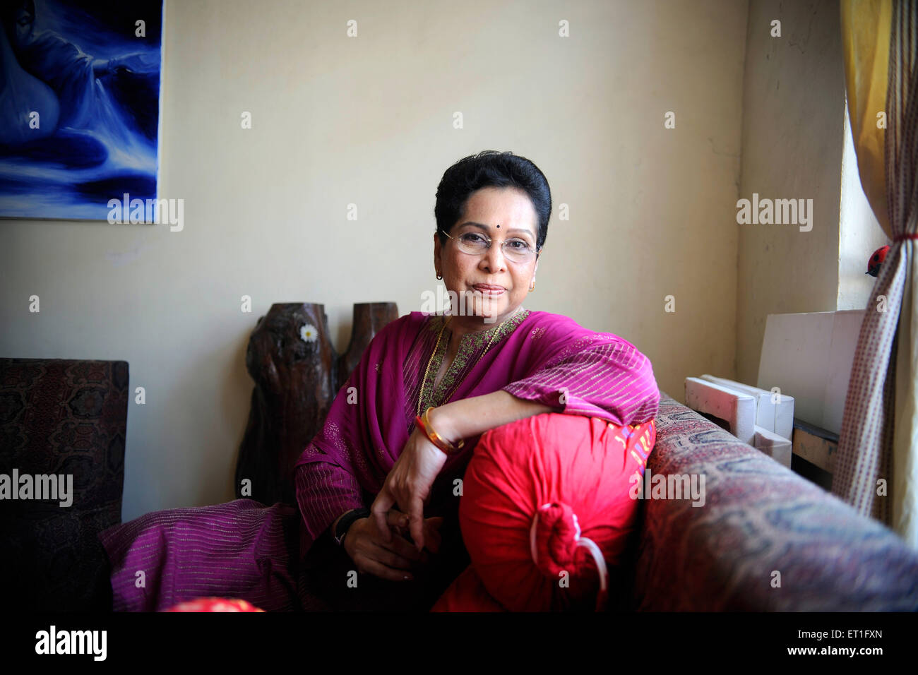 Rohini Salian, Indian lawyer, Chief Public Prosecutor, State of Maharashtra, Sessions Court, Bombay, Mumbai, Maharashtra, India Stock Photo