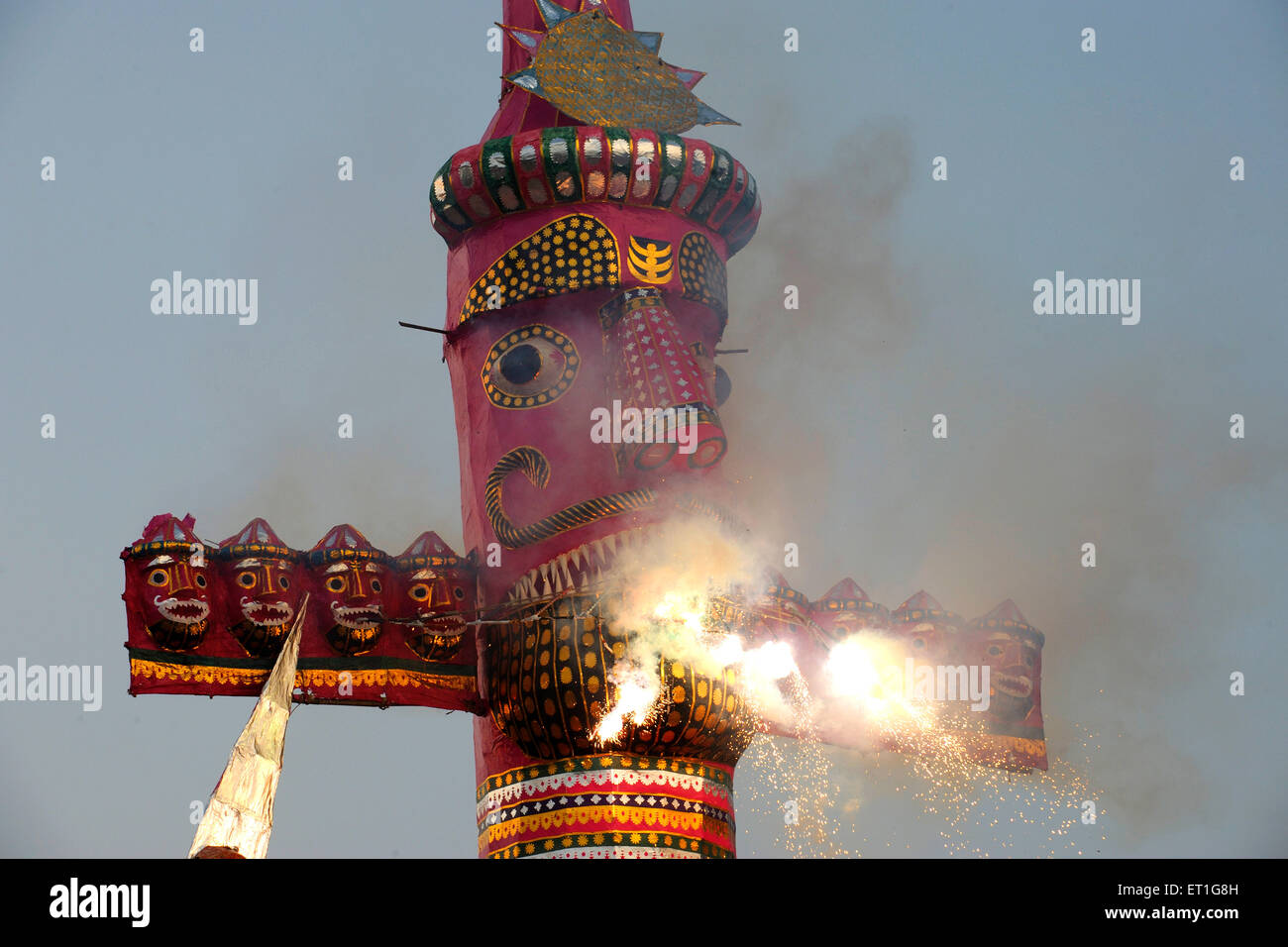 Indian demon king ravana hi-res stock photography and images - Alamy