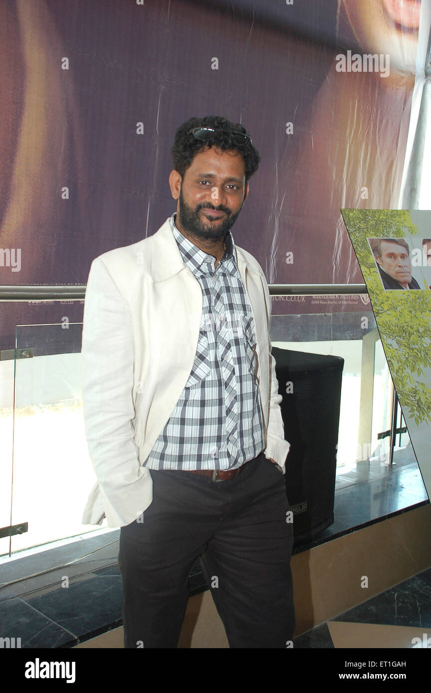 Resul Pookutty, Indian film sound designer, sound editor, audio mixer, India, Asia Stock Photo